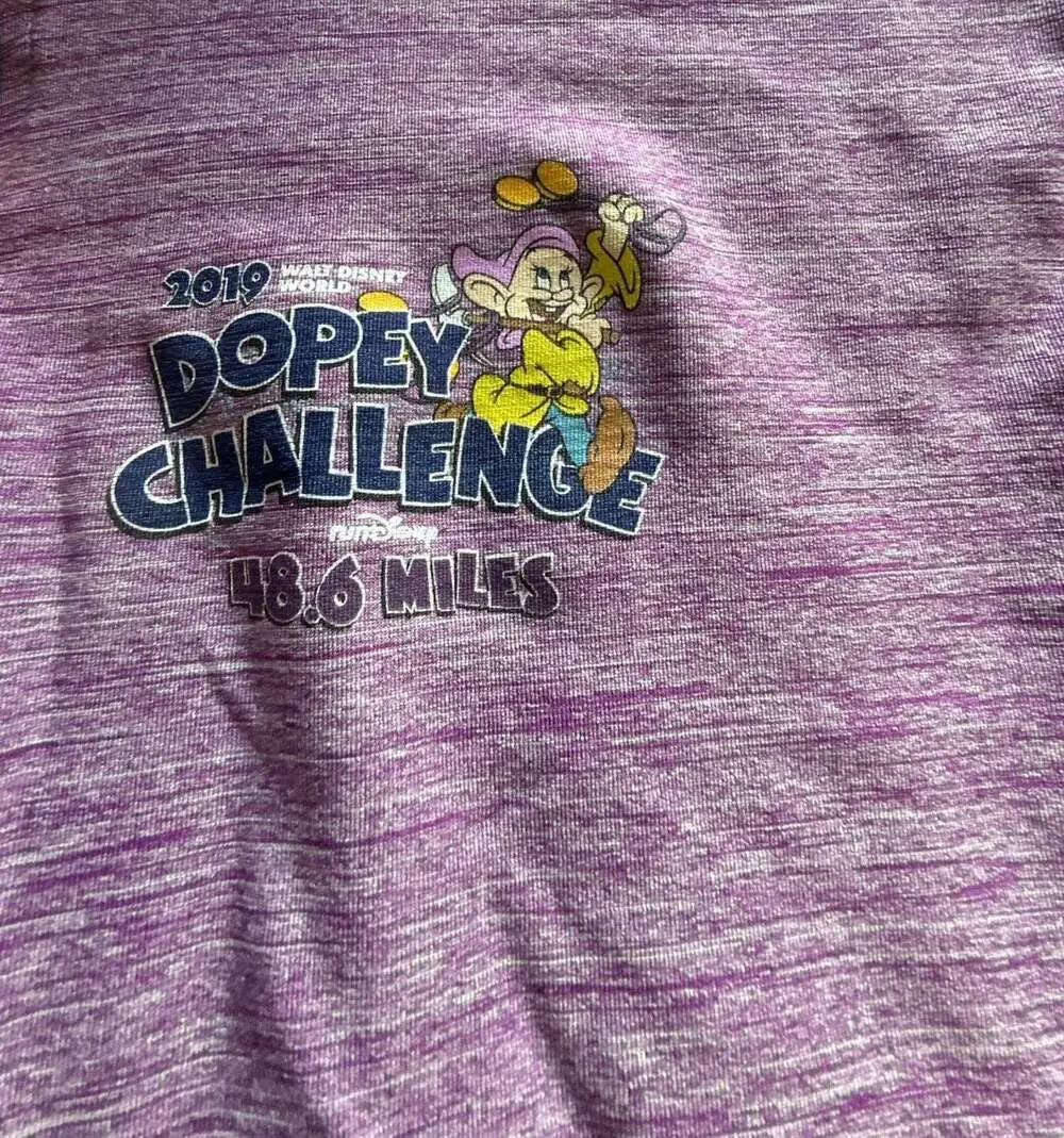 runDisney 2019 Dopey Challenge 48.6 Miles Full‎ Zip Performance Jacket